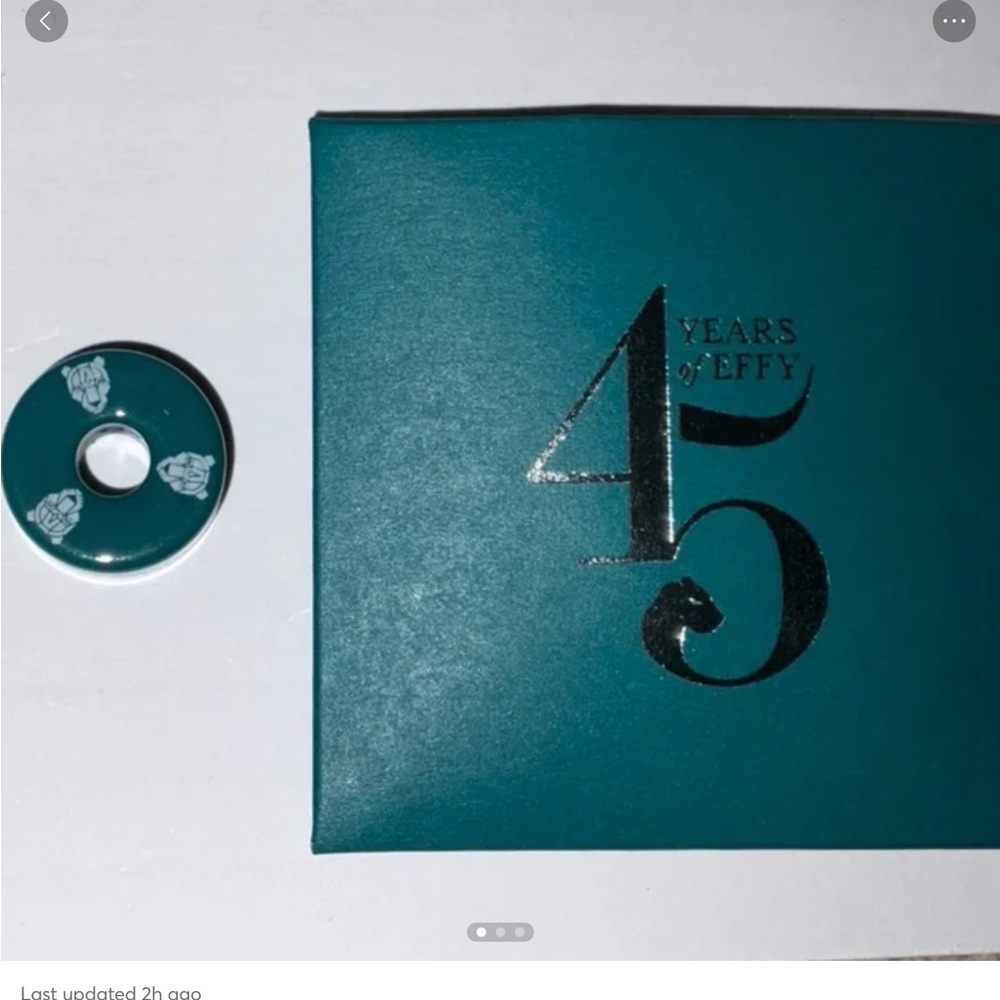 Carnival Cruise EFFY 45th Anniversary Fun Barrel Teal Green NIP